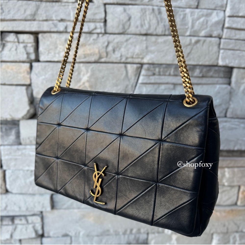 SOLD Saint Laurent Large Jamie Lambskin Shoulder Bag - Picture 2 of 15